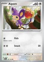 Aipom 145/182 reverse holo Paradox Rift, Hobby en Vrije tijd, Verzamelkaartspellen | Pokémon, Ophalen of Verzenden, Nieuw, Losse kaart