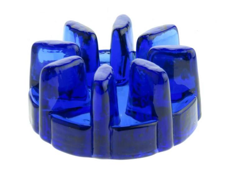 Theelicht van persglas - I, Verzamelen, Glas en Borrelglaasjes, Gebruikt, Verzenden