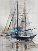 Cristina Bergoglio - Sailboat in Menorca. Sketch. - NO