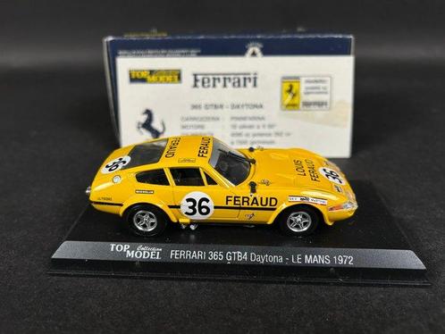 Top Model 1:43 - Model raceauto (2) - Ferrari Daytona LM 72, Hobby en Vrije tijd, Modelauto's | 1:5 tot 1:12