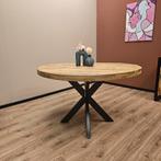 Eettafel Mangohout | Rond | BLACK FRIDAY AKTIE!!, Huis en Inrichting, Tafels | Eettafels, Rond, Nieuw, Ophalen of Verzenden, Overige houtsoorten