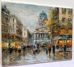 Christof Vevers (1962) - Paris, Panthéon - Rue Soufflot -, Antiek en Kunst, Kunst | Schilderijen | Klassiek