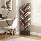 Boekenkast - Boekenrek - Hout/metaal-50 x 25 x 141,5 cm, Met plank(en), Kunststof, 100 tot 150 cm, Nieuw