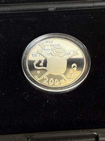 Nederland. Beatrix. 1 Gulden 2001 Loekie zilver beschikbaar voor biedingen