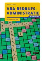 VBA Bedrijfsadministratie met resultaat Opgave 9789463171052, Boeken, Zo goed als nieuw, Verzenden