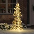 vidaXL Kerstboom met 160 LED Warmwit 150 cm PET, Verzenden, Nieuw