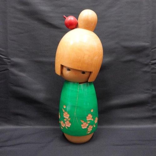 Grote schattige Sosaku Kokeshi  / kokeshi-pop - Hout, Antiek en Kunst, Curiosa en Brocante