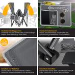 Veldbed - 1 Persoons - Kampeerbed - Stretcher - Grijs - KESS, Verzenden, Nieuw