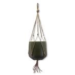 Minimalistische Plantenhanger - Jute - Macramé -, Huis en Inrichting, Woonaccessoires | Overige, Ophalen of Verzenden, Nieuw