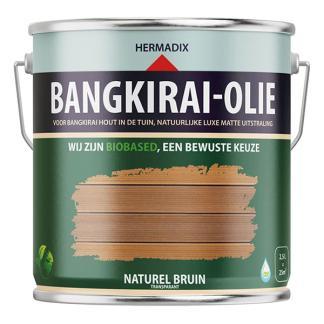 Bangkirai olie | Hermadix | 2.5 liter, Doe-het-zelf en Verbouw, Verf, Beits en Lak, Nieuw, Verzenden
