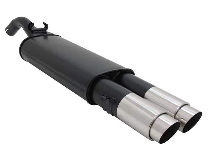 Novus sportuitlaat Vw Golf 2 2x90mm GP einddemper, Auto-onderdelen, Uitlaatsystemen, Nieuw, Verzenden