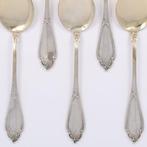 Wolfers Frères, IJslepels - Lepel (6) - .800 zilver, Antiek en Kunst