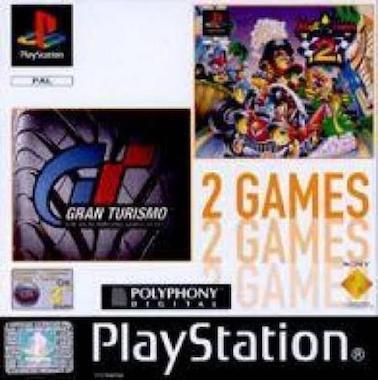 Gran Turismo & Motor Toon Grand Prix 2 (PS1 Games), Spelcomputers en Games, Games | Sony PlayStation 1, Zo goed als nieuw, Ophalen of Verzenden