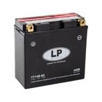 LP YT14B-BS 12 volt 12,0 ah AGM motor accu (51203 - MA, Nieuw