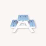 Kinder picknicktafel | blauw | 90x90x55 cm, Nieuw, Ophalen of Verzenden