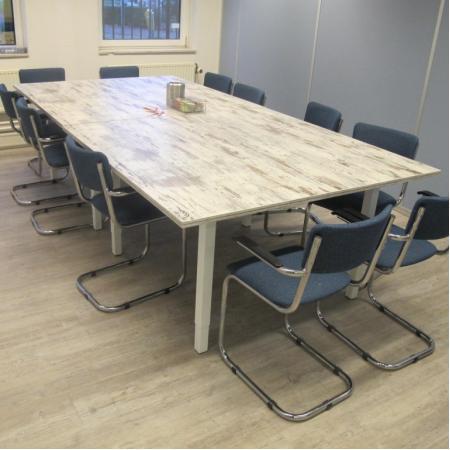 (MDK-104194) Kwadrant vergadertafel 140 x 140 cm, Huis en Inrichting, Bureaus, Nieuw, Ophalen of Verzenden