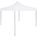 Partytent inklapbaar 3x3 m staal wit (3x3 meter) (3x3 meter), Verzenden, Nieuw, 2 meter of meer, Partytent