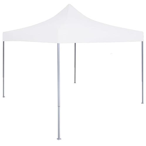 Partytent inklapbaar 3x3 m staal wit (3x3 meter) (3x3 meter), Tuin en Terras, Partytenten, Partytent, Nieuw, 2 meter of meer, Verzenden