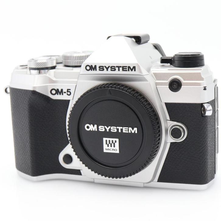 Digitale fotocamera  OM SYSTEM OM-5 body zilver, Audio, Tv en Foto, Fotocamera's Digitaal, Gebruikt, Overige Merken, Verzenden