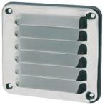 Ventilatierooster 127x122mm Rvs, Watersport en Boten, Ophalen of Verzenden, Nieuw