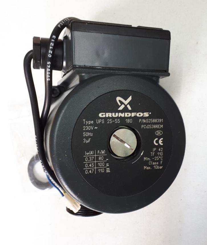 REMEHA QUINTA 85 POMP UPS 25/55-180 S58001 NIEUW, Doe-het-zelf en Verbouw, Verwarming en Radiatoren, Nieuw, Ophalen of Verzenden