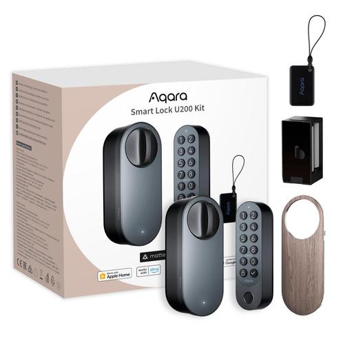 Aqara slim deurslot U200 - Zwart, Hobby en Vrije tijd, Elektronica-componenten, Verzenden