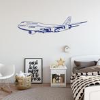Muursticker Vliegtuig 747, Nieuw, Sticker, Verzenden