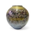 Kutani polychrome vogel- en bloemvase – meesterwerk uit de