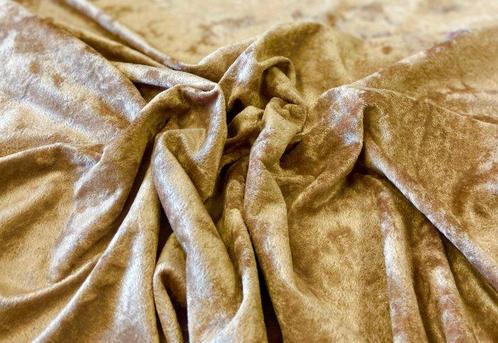 Zacht en consistente satijnachtig marmoreus iriserend goud /, Antiek en Kunst, Antiek | Kleden en Textiel