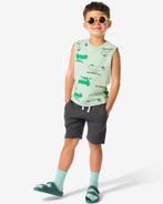 HEMA Kinder korte broek wafel donkergrijs 2=30% / 1=15%, Kinderen en Baby's, Verzenden, Nieuw