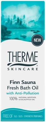 THERME SKINCARE FINN SAUNA FRESH BATH OIL BADOLIE FLACON 1.., Nieuw, Verzenden