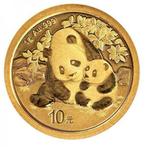 China. 10 Yuan 2024 1g Gold Panda Coin BU