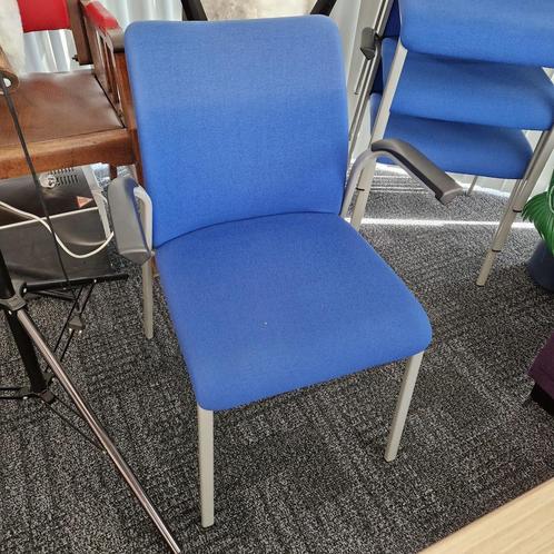 Steelcase Vergaderstoel grijs/blauw, gebruikt, Zakelijke goederen, Kantoor en Winkelinrichting | Kantoormeubilair en Inrichting