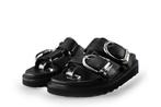 Sacha Slippers in maat 38 Zwart | 10% extra korting, Slippers, Verzenden, Zwart, Zo goed als nieuw