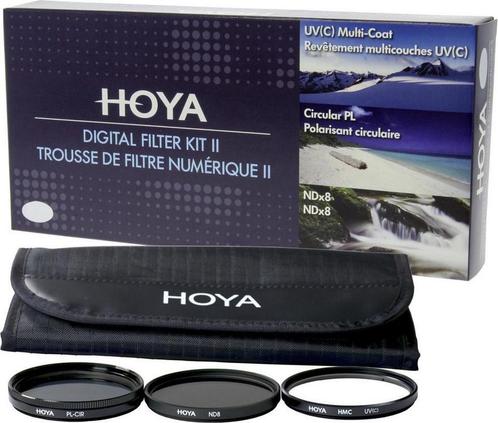 Hoya Digital Filter Kit II 52mm - UV, Polarisatie en NDX8, Audio, Tv en Foto, Fotografie | Lenzen en Objectieven, Verzenden