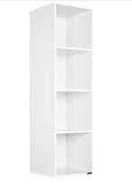 Boekenkast Skylar MDF-Wit 106x30x30cm (Meubelen, Interieur), Huis en Inrichting, Kasten | Televisiemeubels, Verzenden, Nieuw