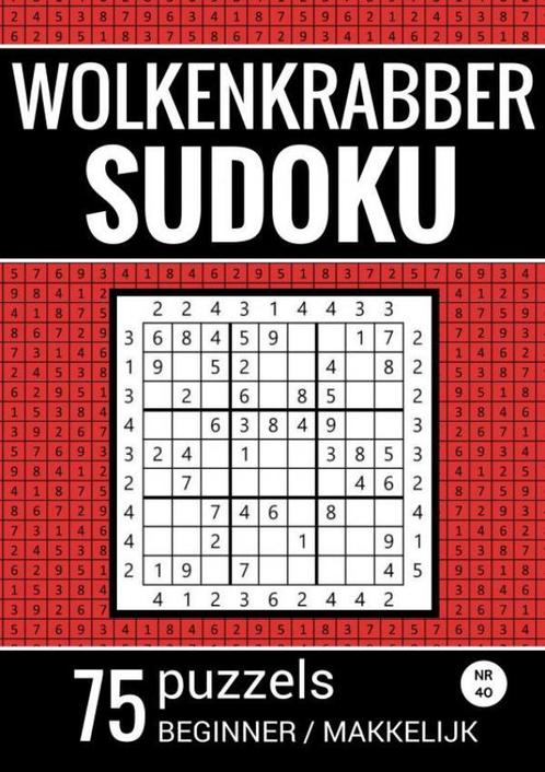 Wolkenkrabber Sudoku - Nr. 40 - 75 Puzzels - Beginner /, Boeken, Overige Boeken, Zo goed als nieuw, Verzenden