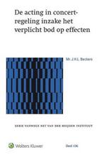 Serie vanwege het van der Heijden instituut 136 - De acting, Ophalen of Verzenden, Nieuw