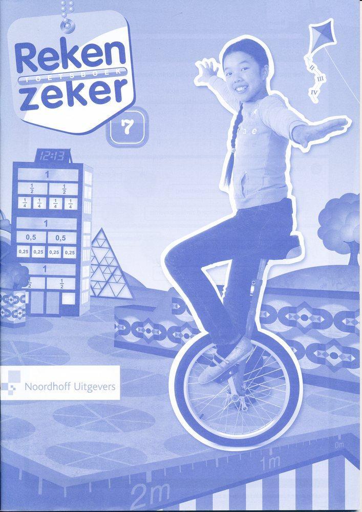Reken Zeker Toets boek groep 7 (per pak van 5 stuks), Boeken, Schoolboeken, Nieuw, Verzenden