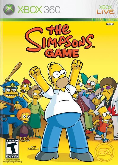 The Simpsons Game Xbox 360 Garantie & morgen in huis!, Spelcomputers en Games, Games | Xbox 360, 1 speler, Vanaf 12 jaar, Avontuur en Actie