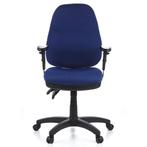Bureaustoel | Verstelbare Armleuning | Stof | Blauw |, Verzenden, Nieuw