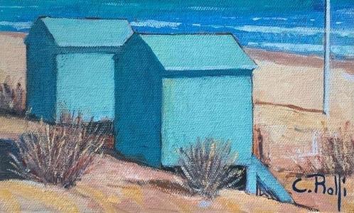 Claudio Rolfi (1960) - Relax, Antiek en Kunst, Kunst | Schilderijen | Modern