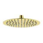Hoofddouche BWS Colorato Rond 30 cm Geborsteld Goud, Ophalen of Verzenden, Nieuw, Kraan