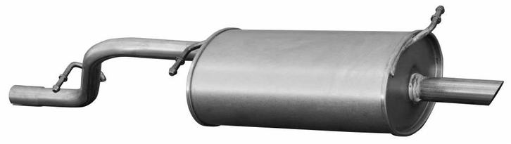 Uitlaat, Einddemper Ford Ka, Auto-onderdelen, Uitlaatsystemen, Nieuw, Verzenden