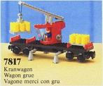 Lego Set - 7817 - Train - Crane Wagon Item No: 7817-1, Kinderen en Baby's, Nieuw