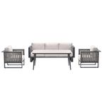 Garden Impressions Gabon - Lagan lounge dining set 4-delig -, Verzenden, Nieuw