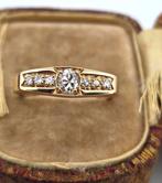 Ring - 18 karaat Geel goud - 0.64ct. tw. Diamant, Nieuw