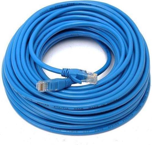 Internetkabel 50 meter - CAT6 UTP Ethernet kabel RJ45 -, Computers en Software, Netwerk switches, Verzenden