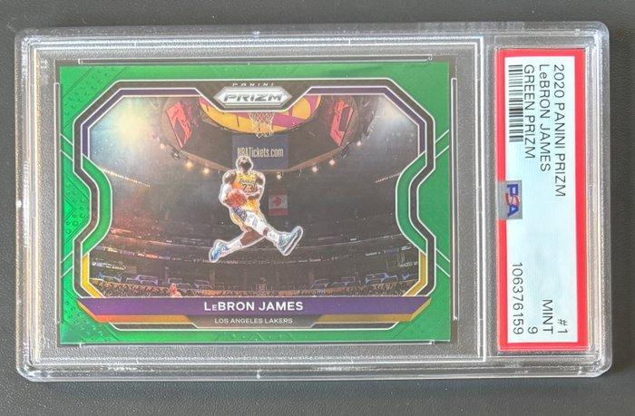2020, 2017 Panini Prizm NBA LeBron James - Silver Prizm,, Verzamelen, Stickers