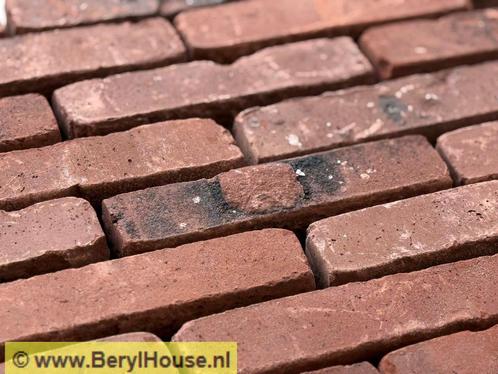 € 0,49 p/st. Gevelsteen Wf rood-bruin genuanceerd getrommeld, Doe-het-zelf en Verbouw, Metselstenen, Bakstenen, Nieuw, Verzenden
